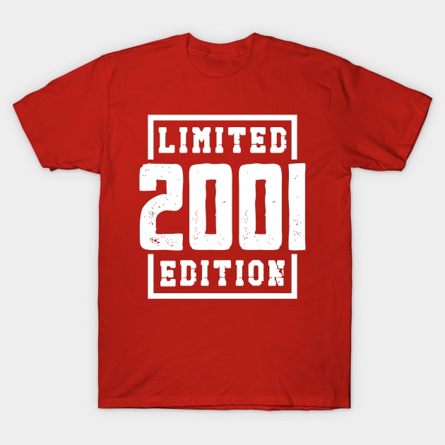 2001 Limited Edition T-Shirt by colorsplash